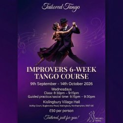 Improvers 6 Week Tango course