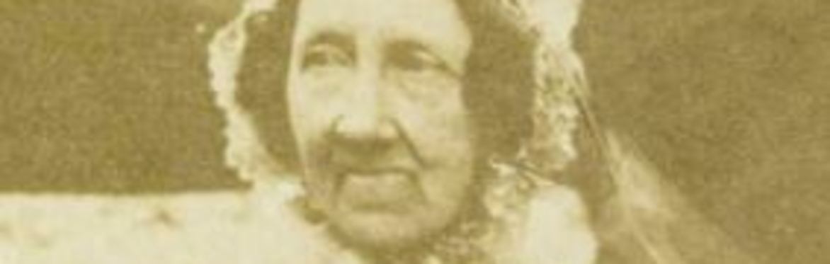 close up of housekeeper's face from photo
