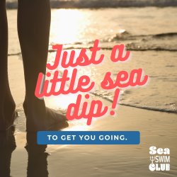 Just a little sea swim - to get your started