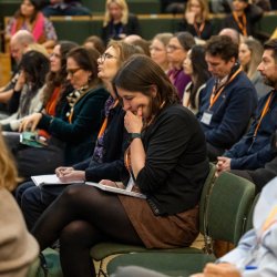 Attendees at an NPC event