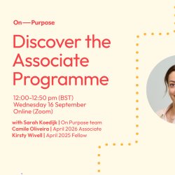Discover the Associate Programme - Apply for April 2027
