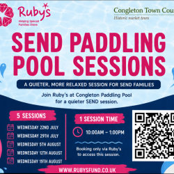 Ruby’s SEND Summer Sessions at Congleton Paddling Pool