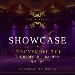 Dance Amore Students Showcase |Movie night - Sunday 22nd November | The Bedford, Balham