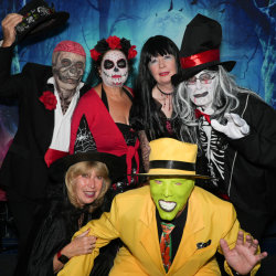 people in fancy dress