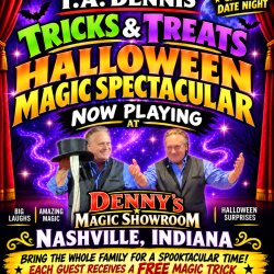 NASHVILLE INDIANA  - TRICKS & TREATS - Halloween Magic Spectacular