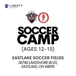 Cleveland Crunch & Aztecs Youth Soccer Camp (Ages 12-15)