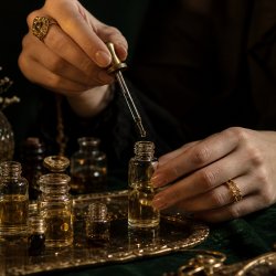 Craft a signature fragrance inspired by your story, blended from premium notes and finished with personalized labeling.