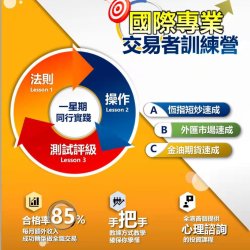 第1階–國際專業交易者「線上互動」訓練營 *