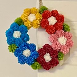 Crafternoon Tea - Flower Wreath