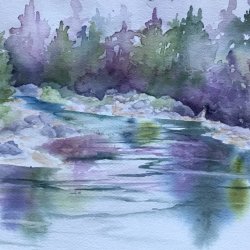 Class | Art with Dana Childs | A River Runs Through It