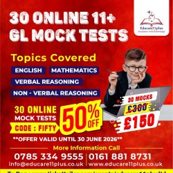 30 ONLINE MOCK TESTS FOR ONLY £300