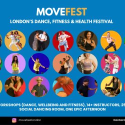 MoveFest - London's Dance, Fitness & Health Festival (Over 16+ workshops, 15+ instructors, 50+ stalls)