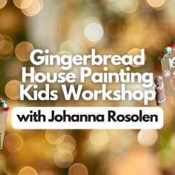 Holiday Wooden Gingerbread House Workshop