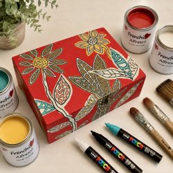 Frenchic Paint & Posca Wooden Box Workshop