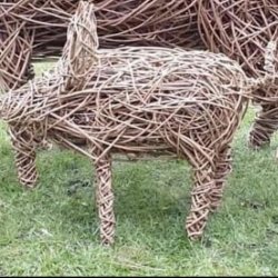 Willow Weaving - Pig