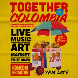 Together for Colombia: Music, Art & Community in Support of Earthquake Relief