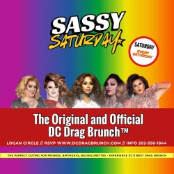 DC Drag Brunch Sassy Saturday 09/05