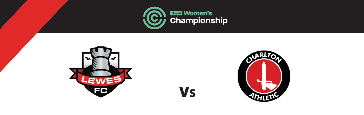 Lewes v Charlton Athletic