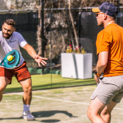 Free Intro to padel on Thursday from 5-6 pm.