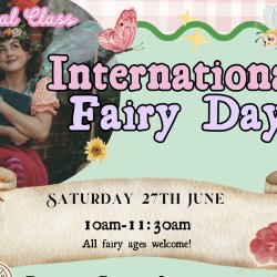 🌸🍄International Fairy Day: Fairy Cup Painting &  Butterfly Cupcake Decorating