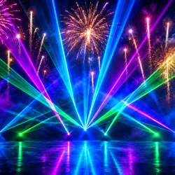 Cheadle Firework and laser halloween spectactular
