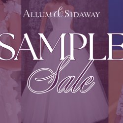 Allum & Sidaway Bridal Sample Sale