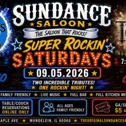 THE MUSIC OF THE WHO & CREED! SUPER ROCKIN SATURDAYS- FAMILY FRIENDLY