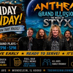 THE MUSIC OF STYX - SUNDAY FUNDAY - PERFORMED BY ANTHEM;S GRAND ILLUSION