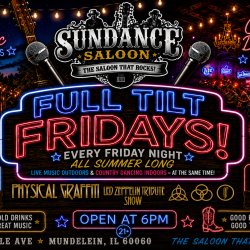FULT TILT FRIDAYS! PHYSICAL GRAFFITI (LED ZEPPELIN SHOW) & COUNTRY DANCING
