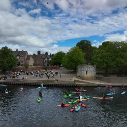 York Central and Outer -  SAS Mass Lobby - River bank support