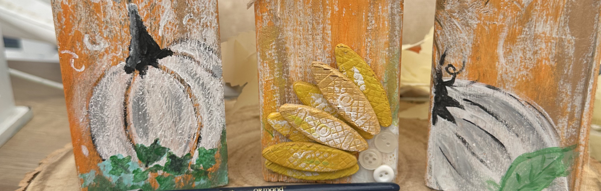 Adult Craft - Pumpkin Craft