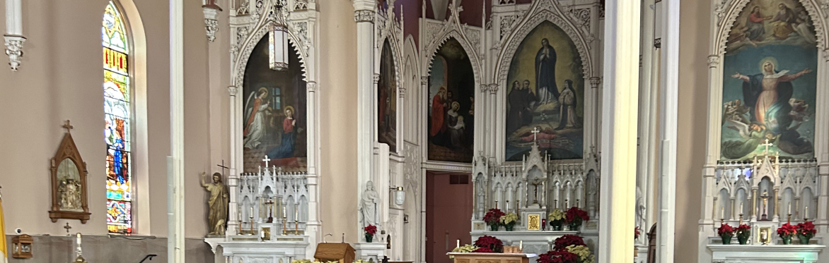 Tracing Traditions Tour Series: #2 (1840s-1860s) Holy Cross- Immaculata