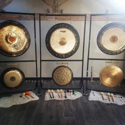 7.30 Gong Bath at Creative Calm Yoga Studio in Prestwich, £20