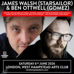 BEN OTTEWELL (GOMEZ) & JAMES WALSH (STARSAILOR)
