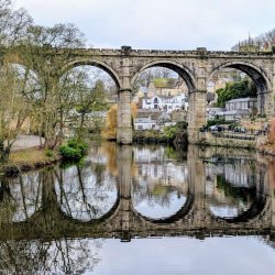 York Harrogate, Knaresborough  -  SAS Mass Lobby - River bank support