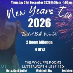 New Years Eve 2 room Milonga 2026