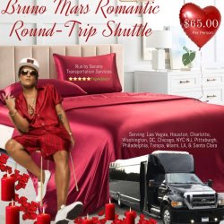 BRUNO🌹MARS Round-Trip Shuttle (Downtown San Francisco) to Levi’s Stadium