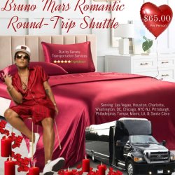 BRUNO🌹MARS Round-Trip Shuttle from🍾(Downtown LA to SOFI STADIUM)