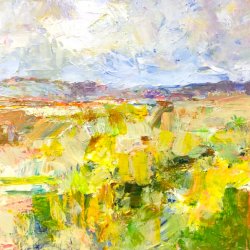 Abstract Landscapes in Acrylic with Jacquie
