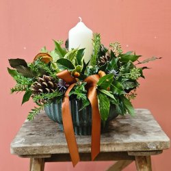Christmas Candle Centrepiece Workshop