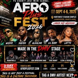 AFRO🎤FEST 2026 Round-Trip Shuttle (DC to Northwest Stadium)