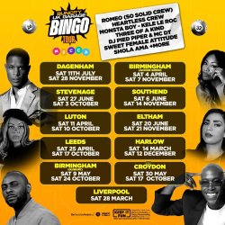 Sun City Bingo - Birmingham (Acocks Green) | UK GARAGE BINGO - 2026 TOUR