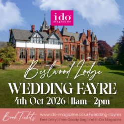 Bestwood lodge wedding fayre graphic 4th October 2026