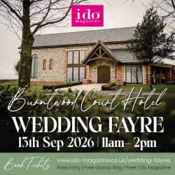 Burntwood Court Hotel wedding fayre graphic 13th September 2026