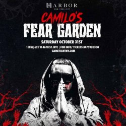 DJ CAMILO FEAR GARDEN AT HARBOR NYC HALLOWEEN PARTY 2026