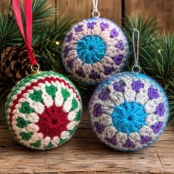 Crochet Baubles
