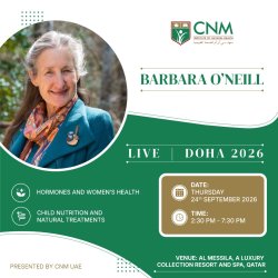 An Evening with Barbara O'Neill – LIVE in Doha (Day 2)