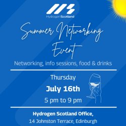 Hydrogen Scotland Summer Networking Event