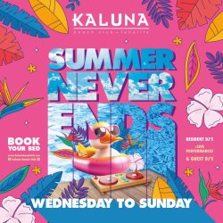 ENTRY TICKETS -  2026 - KALUNA BEACH CLUB