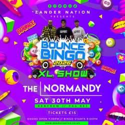 Zander Nation Festive Bounce Bingo